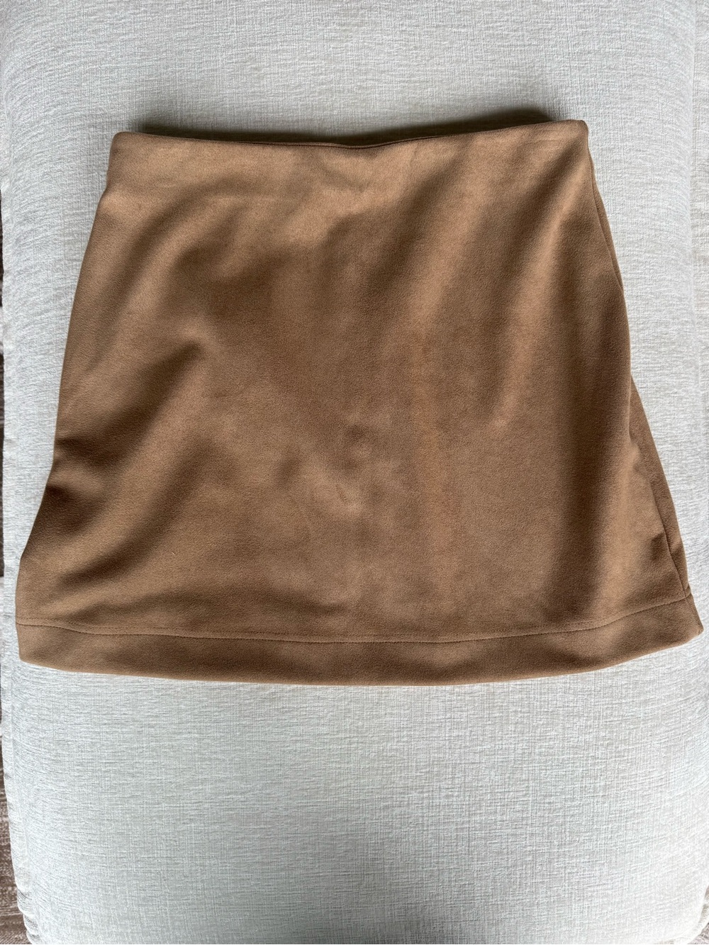 Pink Lily Tan Mini Skirt Casual
